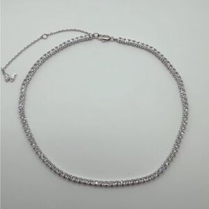 Adina Eden CZ Tennis Choker NWT